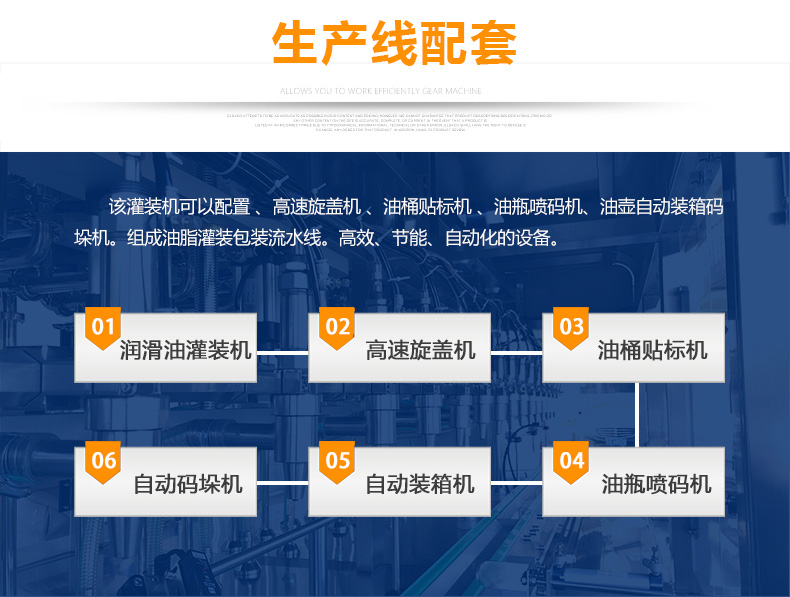 食用油灌装机流程 食用油灌装机流程